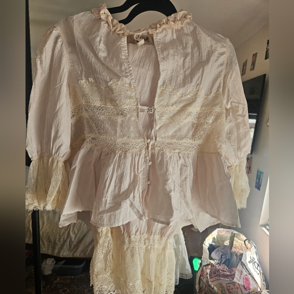 Free People Forever Young Set Top And Bottom - Picture 8 of 9